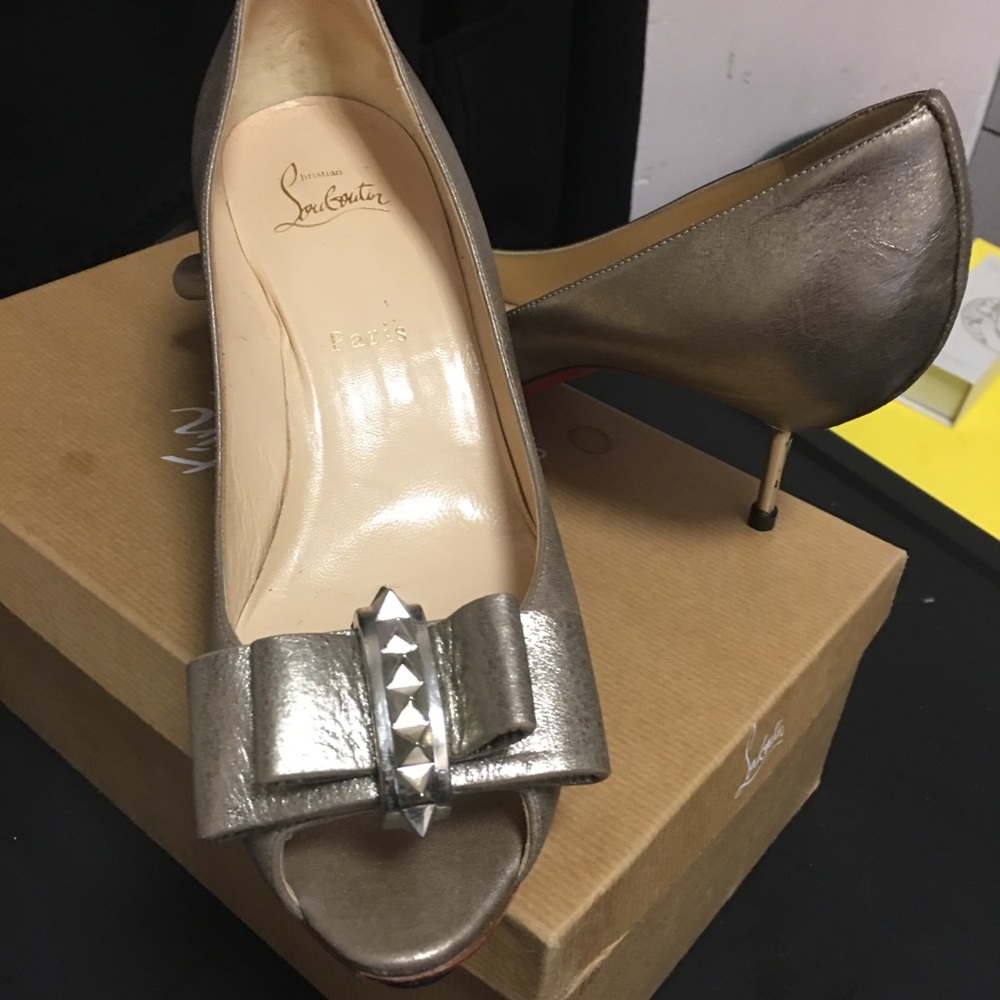 Christian Lubotin Shoes 👠 Rare To Find - Picture 4 of 7